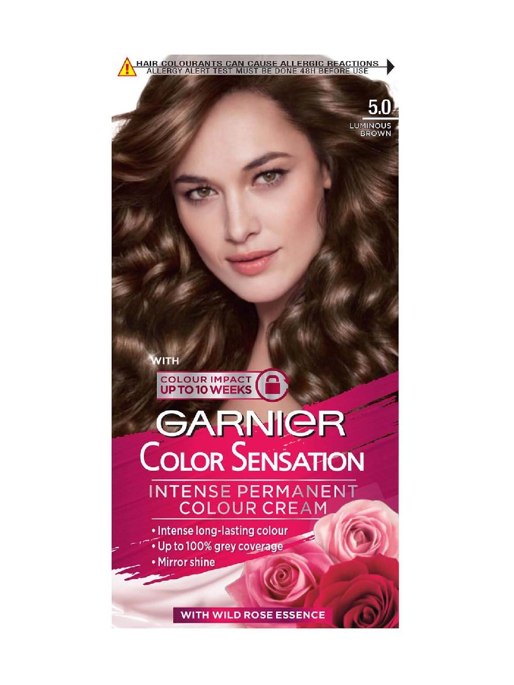 garnier Color Sensation Garnier Color Sensation 5.0 Luminous Brown Permanent Hair Dye