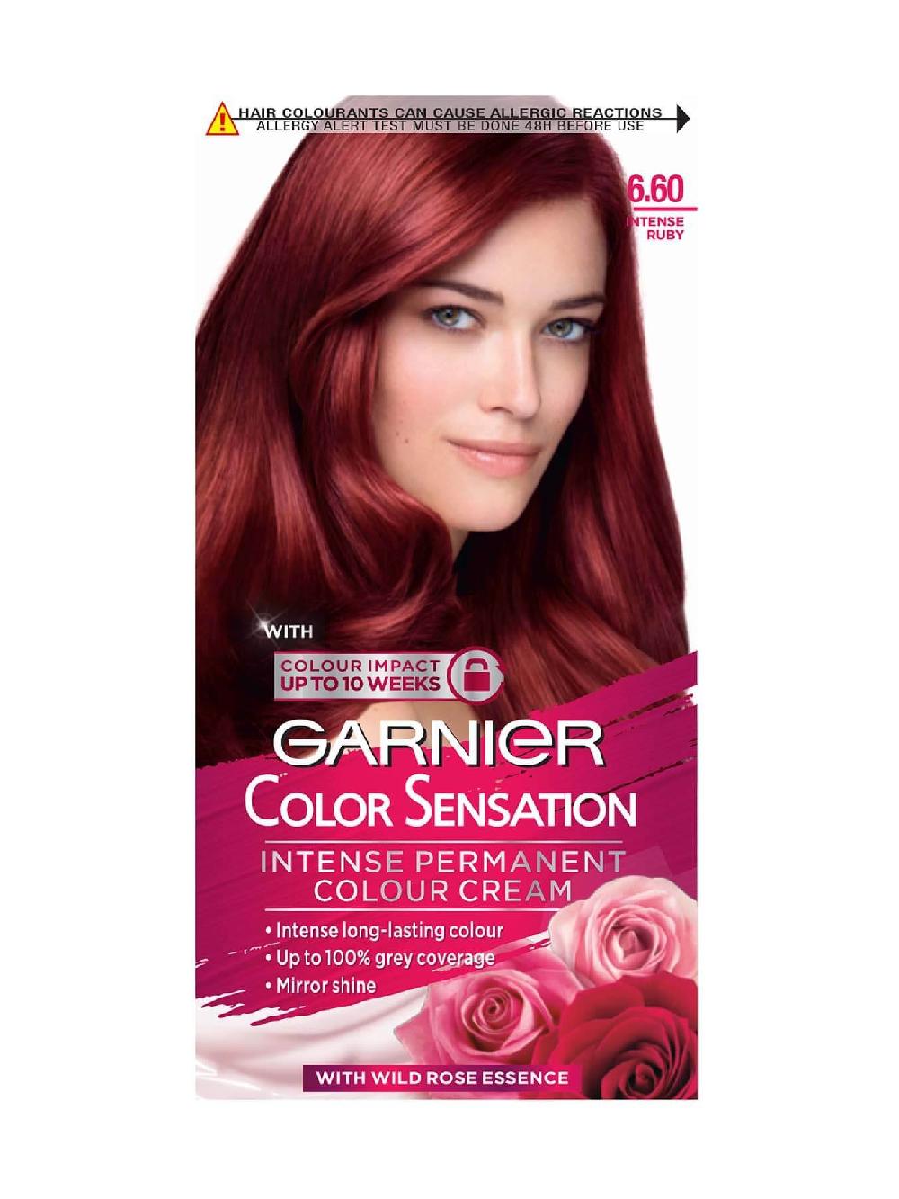 Garnier Color Sensation Garnier Color Sensation 6.60 Intense Ruby Red Permanent Hair Dye