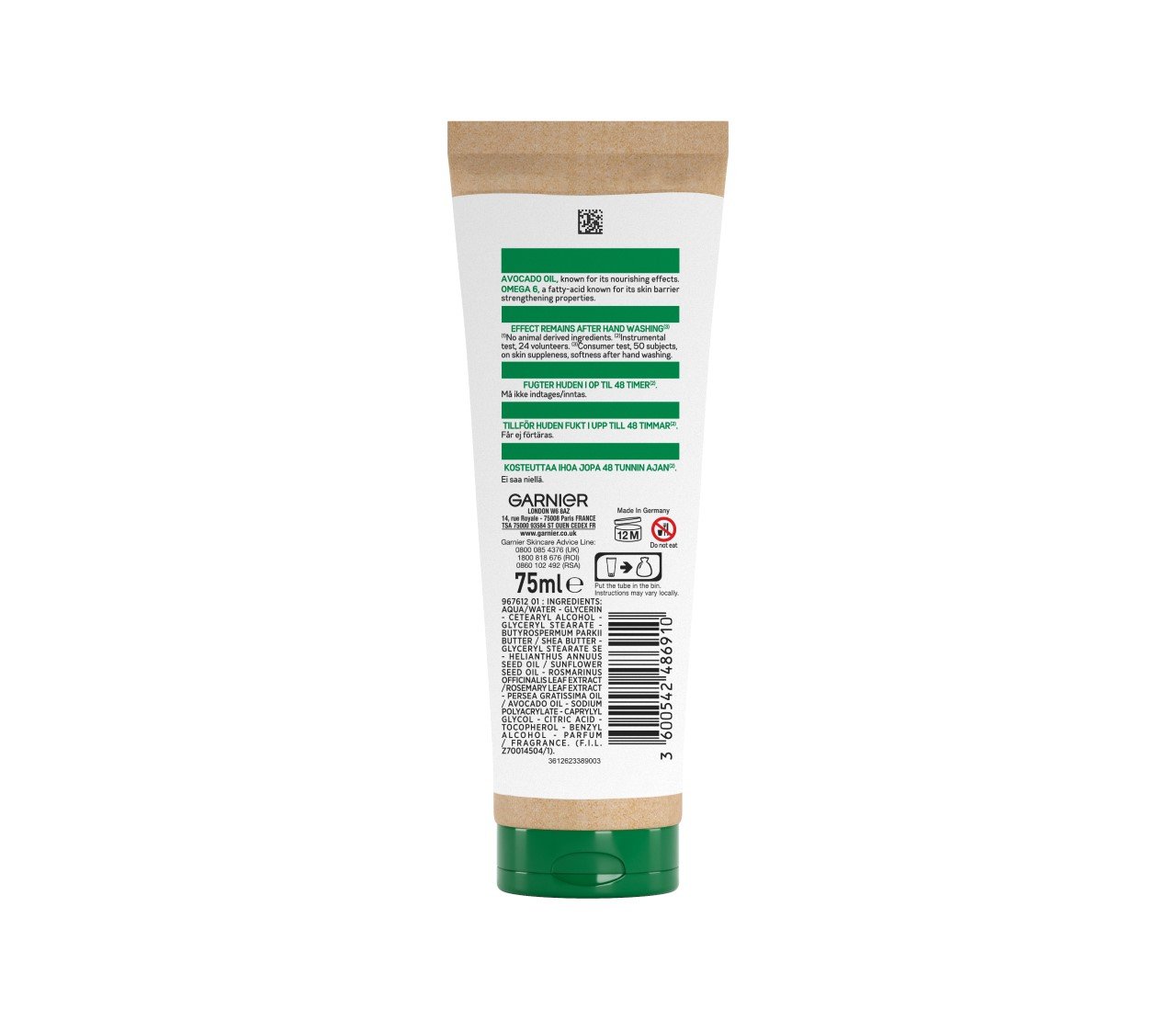 Garnier Hand Care Hand Superfood Avocado & Omega 6