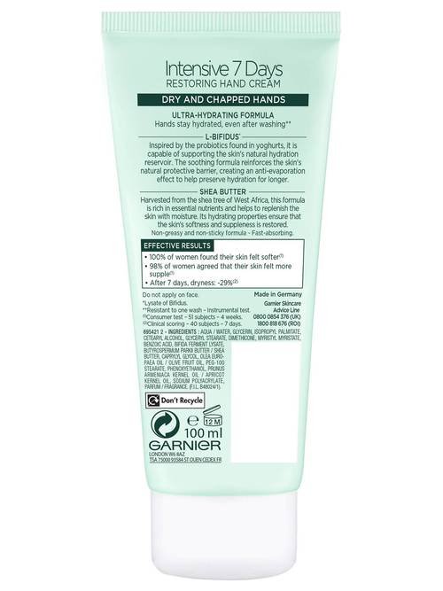Garnier Garnier Intensive 7 Days Garnier Intensive 7 Days Shea Butter Hand Cream