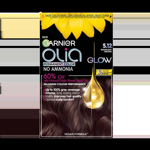 Garnier Garnier Olia Garnier Olia Glow Permanent Hair Dye 5.12 Iridescent Brown