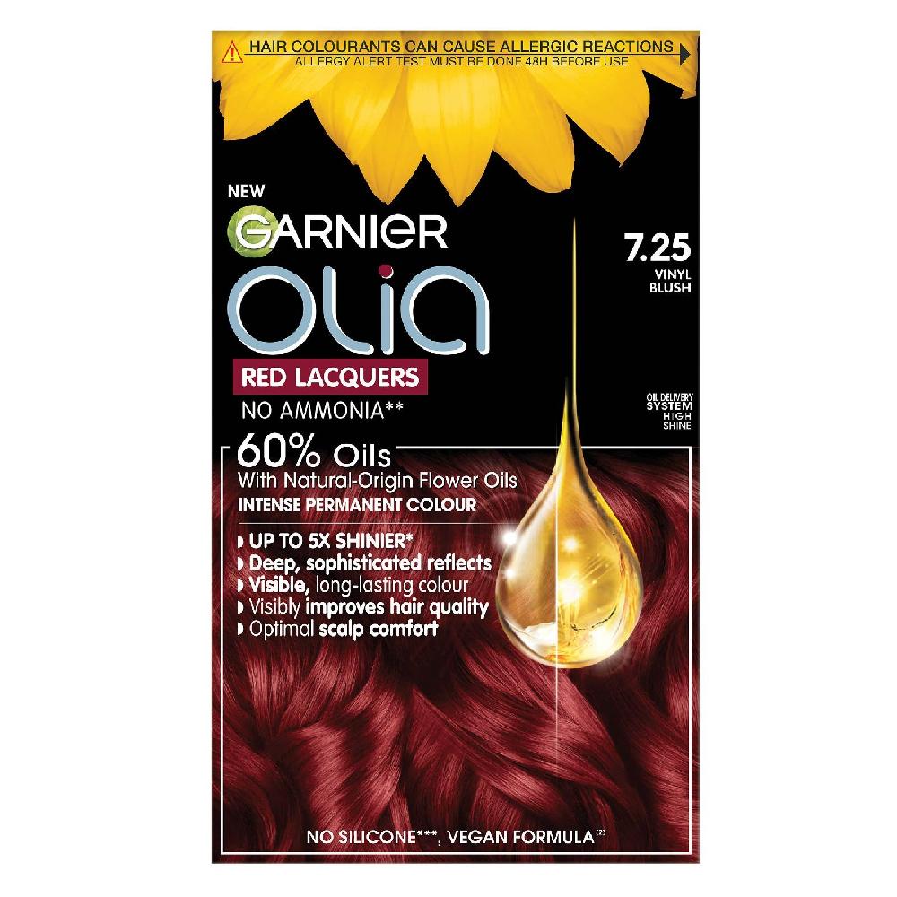 garnier Olia Olia Red Laquers 7.25 Vinyl Blush