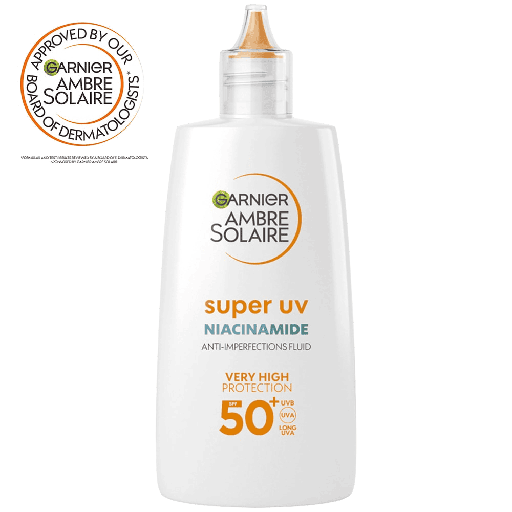 garnier SUPER UV Niacinamide Facial SPF50+ fluid