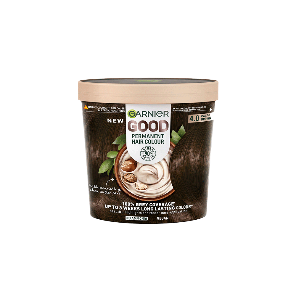 Garnier GOOD Garnier GOOD Permanent Hair Dye Shade 4.0 Cacao Brown