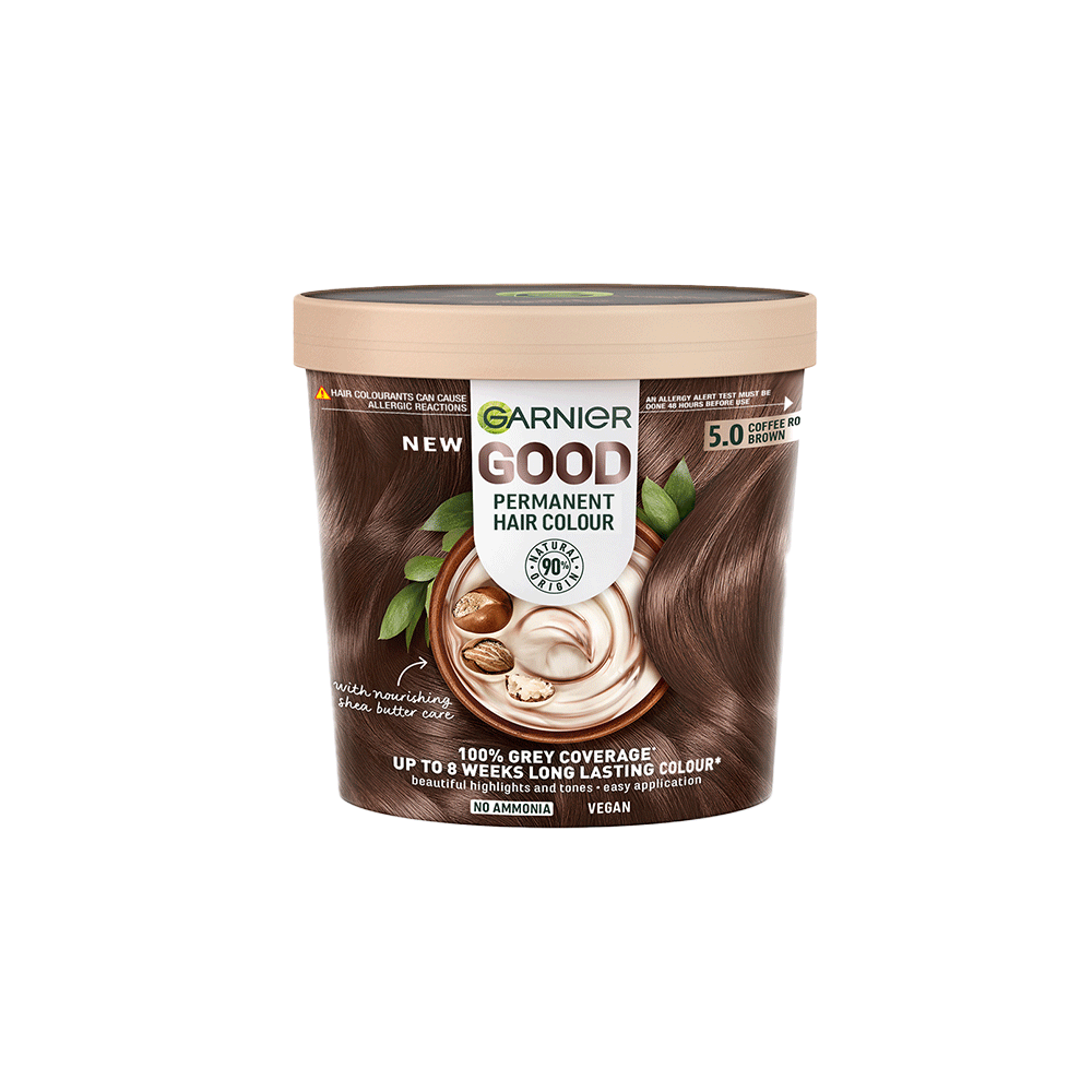 garnier GOOD Garnier GOOD Permanent Hair Dye (Shade: 5.0 Coffee Roast Brown)