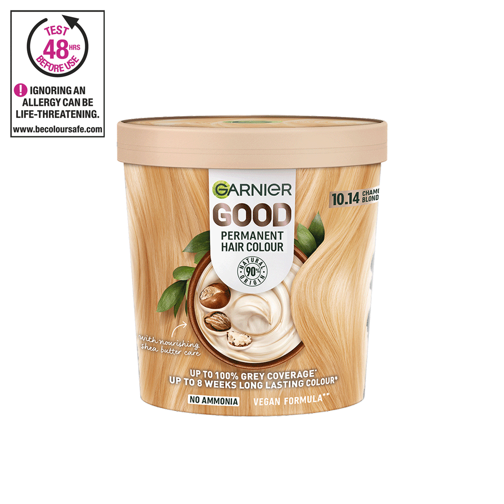 Garnier GOOD GOOD Permanent Hair Dye 10.14 Chamomile Blonde