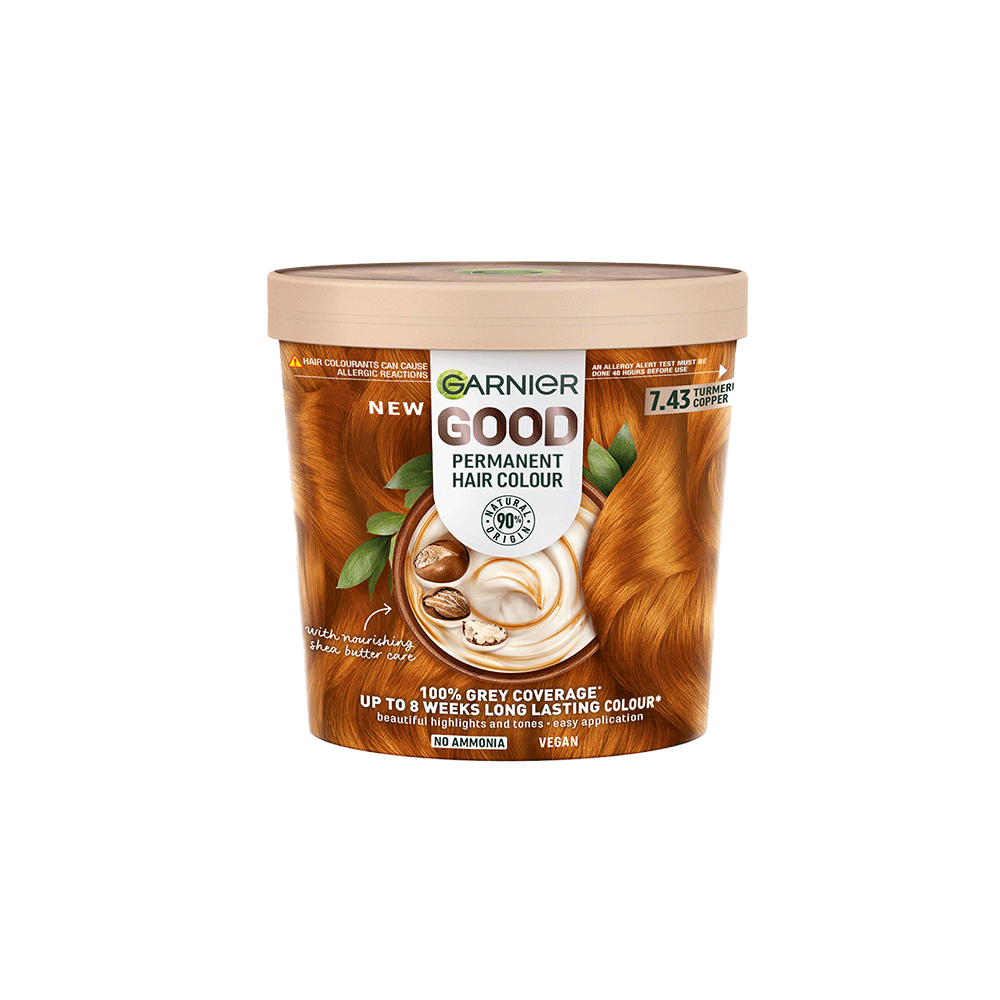 Garnier GOOD GOOD Permanent Hair Dye 7.43 Turmeric Copper