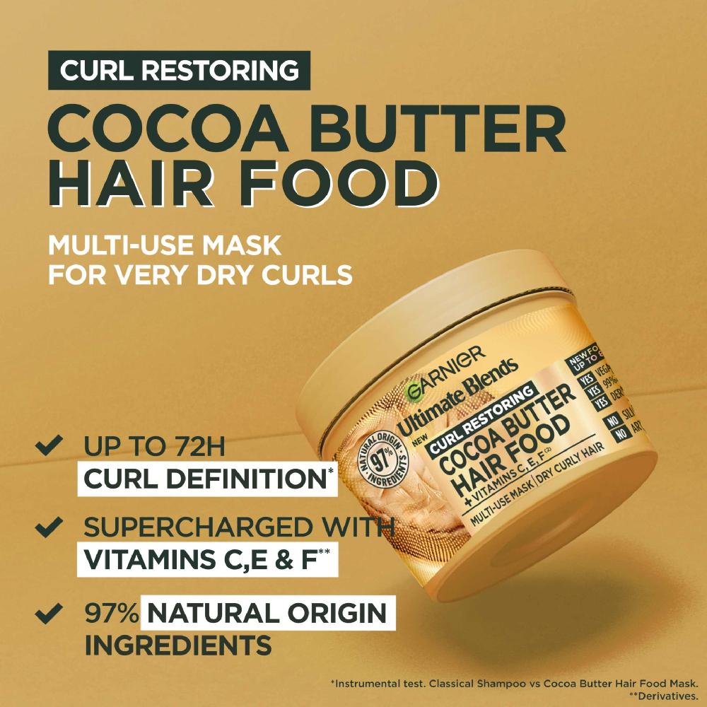 Garnier HAIR FOOD COCOA BUTTER SUPERCHARGED HAIR FOOD MASK