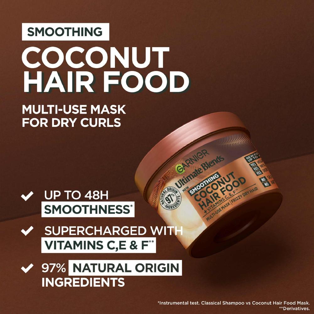 Garnier HAIR FOOD COCONUT & MACADAMIA SUPERCHARGED HAIR FOOD MASK
