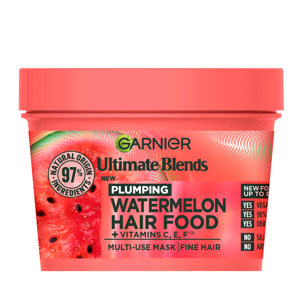 garnier HAIR FOOD Watermelon Hair Food 3-in-1 Multi Use Hair Mask