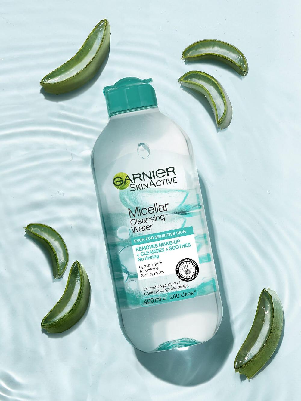 Garnier Micellar Garnier Hyaluronic Aloe Water Micellar Cleansing Water For Dehydrated Skin 400ml