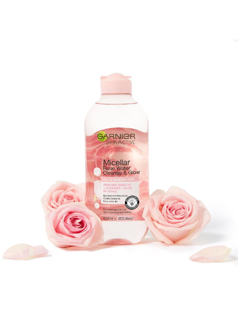 Garnier Micellar Micellar Rose Glow Cleansing Water Micellar Rose Glow Cleansing Water Micellar Rose Glow Cleansing Water