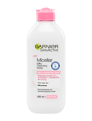 Garnier Micellar Milky Cleansing Water For Dry And Sensitive Skin