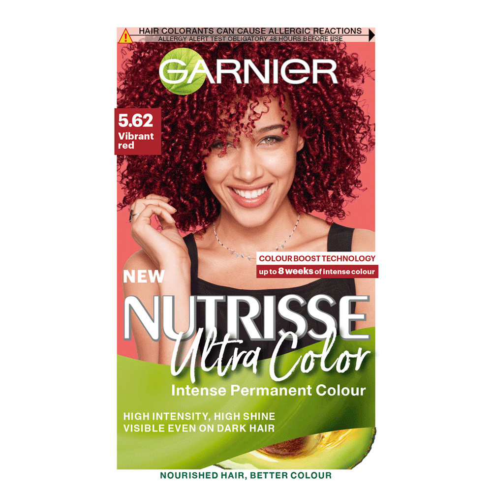 Garnier Nutrisse Crème Garnier Nutrisse 5.62 Vibrant Red Permanent Hair Dye