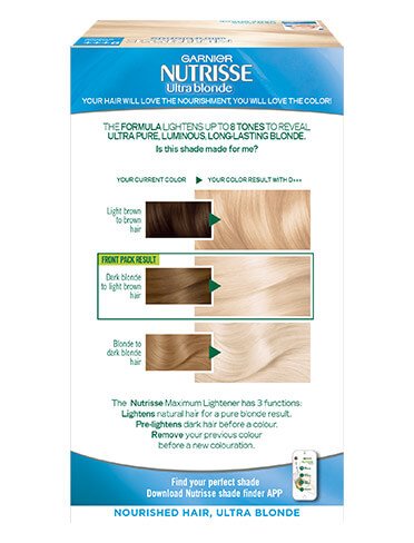 Garnier Nutrisse Crème Garnier Nutrisse D+++ Bleach Lightener Permanent Hair Dye