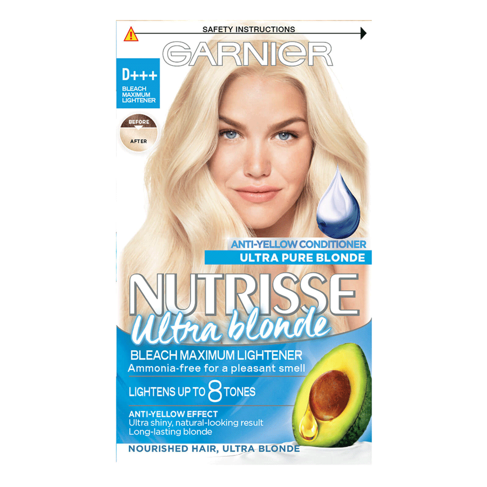 garnier Nutrisse Crème Garnier Nutrisse D+++ Bleach Lightener Permanent Hair Dye