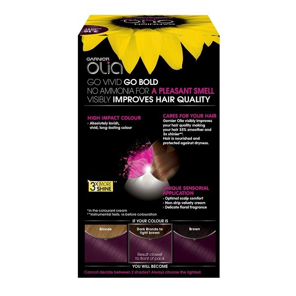 Garnier Olia Garnier Olia 3.16 Deep Violet Permanent Home Hair Dye