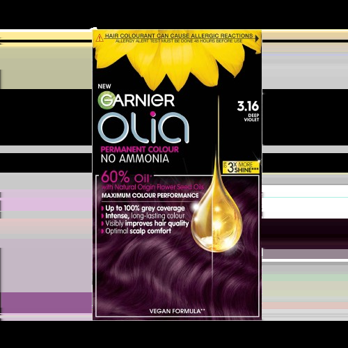 garnier Olia Garnier Olia 3.16 Deep Violet Permanent Home Hair Dye