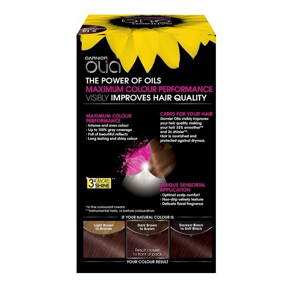 Garnier Olia Garnier Olia 5.15 Frosted Chocolate Brown Permanent Hair Dye