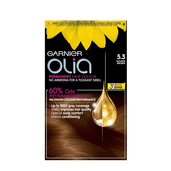 Garnier Olia Garnier Olia 5.3 Golden Brown Permanent Hair Dye