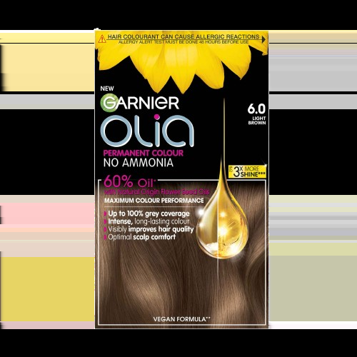 Garnier Olia Garnier Olia 6.0 Light Brown Permanent Hair Dye