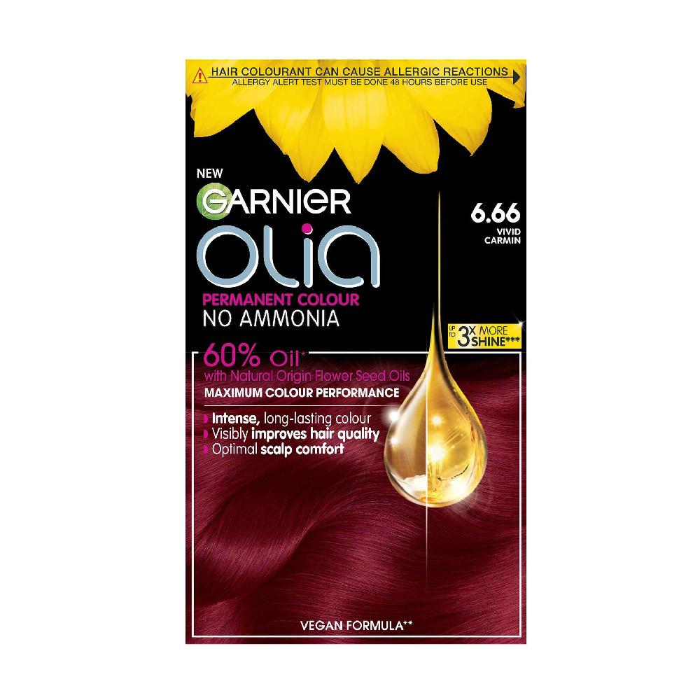 Garnier Olia Garnier Olia 6.66 Vivid Garnet Red Permanent Hair Dye
