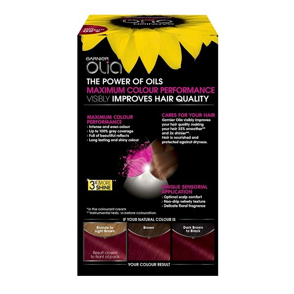 Garnier Olia Garnier Olia 6.66 Vivid Garnet Red Permanent Hair Dye