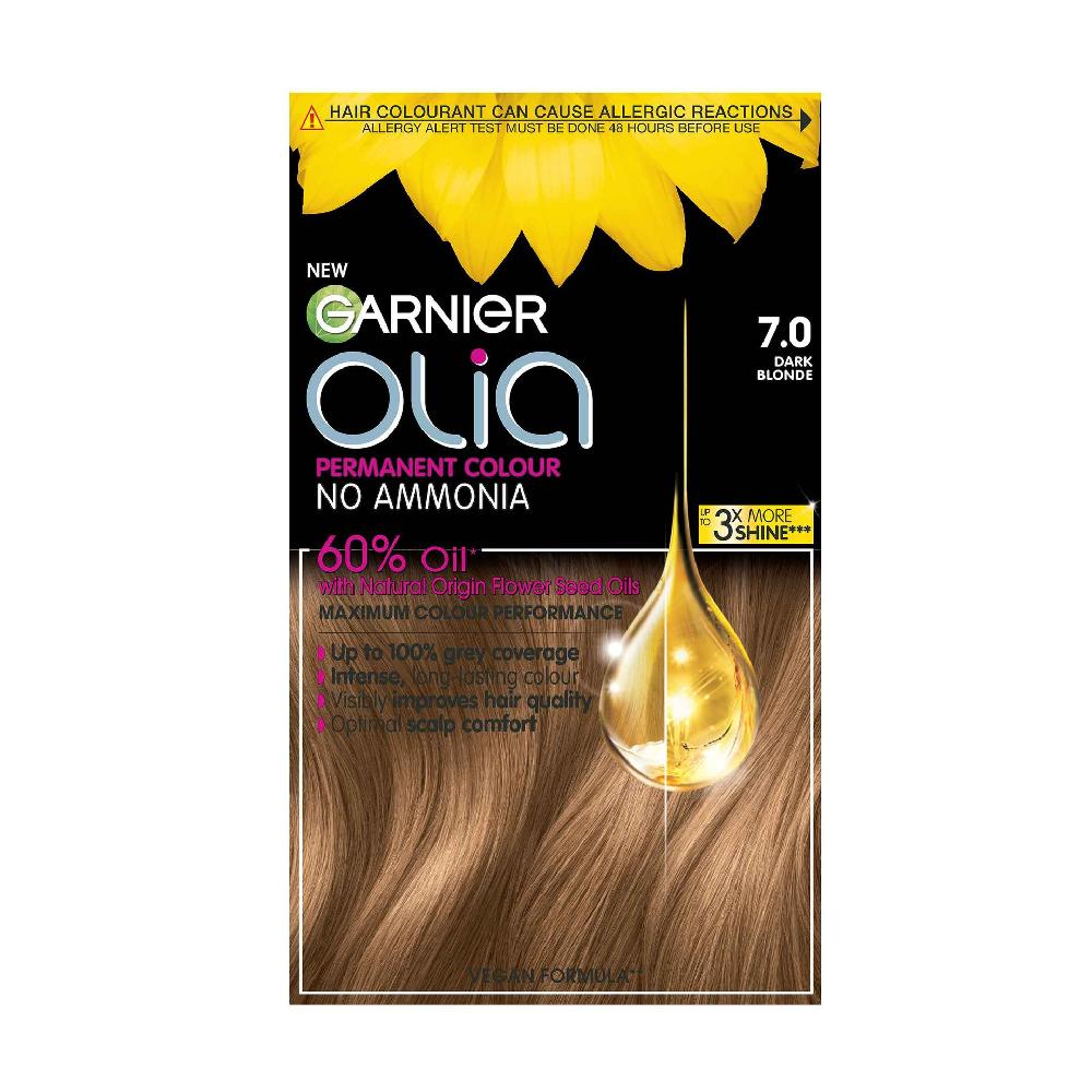 Garnier Olia Garnier Olia 7.0 Dark Blonde Permanent Hair Dye
