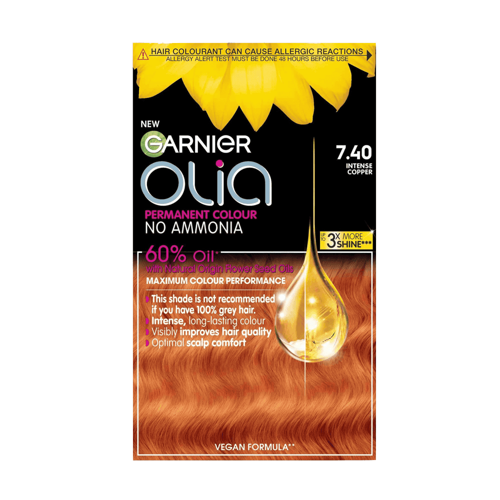 Garnier Olia Garnier Olia 7.40 Intense Copper Permanent Home Hair Dye