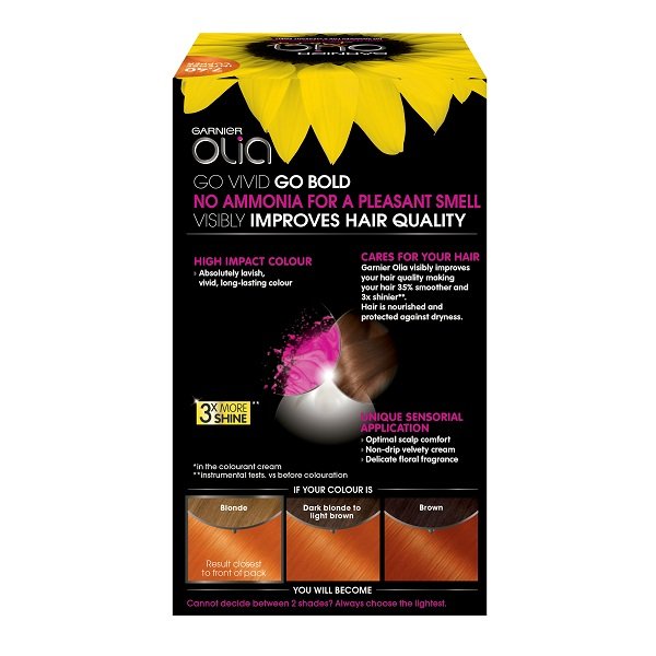 Garnier Olia Garnier Olia 7.40 Intense Copper Permanent Home Hair Dye