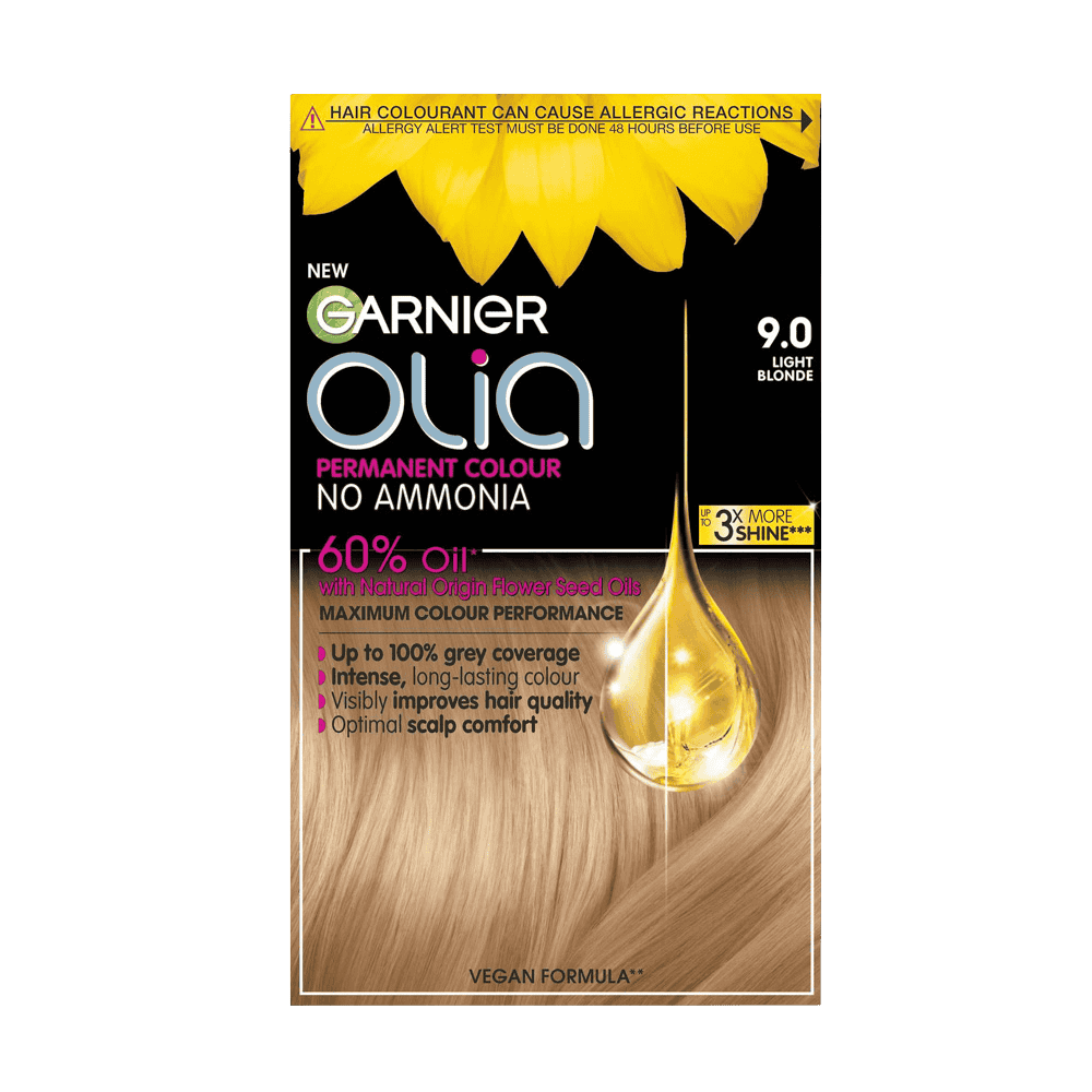 Garnier Olia Garnier Olia 9.0 Light Blonde Permanent Hair Dye