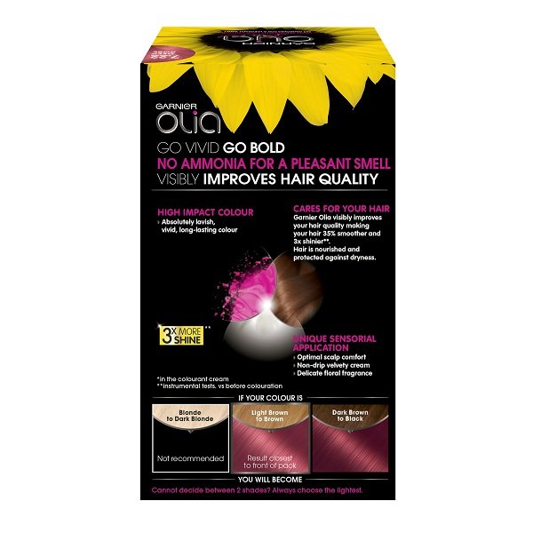 Garnier Olia Garnier Olia Bold 7.22 Deep Rose Permanent Hair Dye