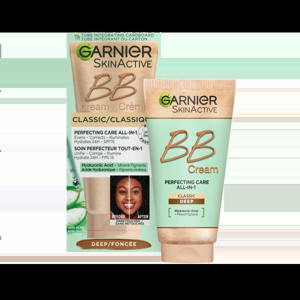 garnier SkinActive Classic Perfecting All-in-1 BB Cream Deep Shade SPF 15 garnier SkinActive Classic Perfecting All-in-1 BB Cream Deep Shade SPF 15