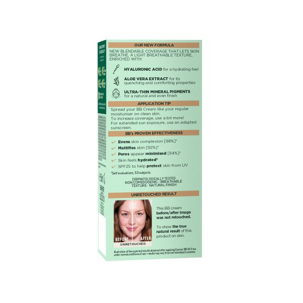 Garnier SkinActive Garnier SkinActive Oil-Free BB Cream Light SPF 25