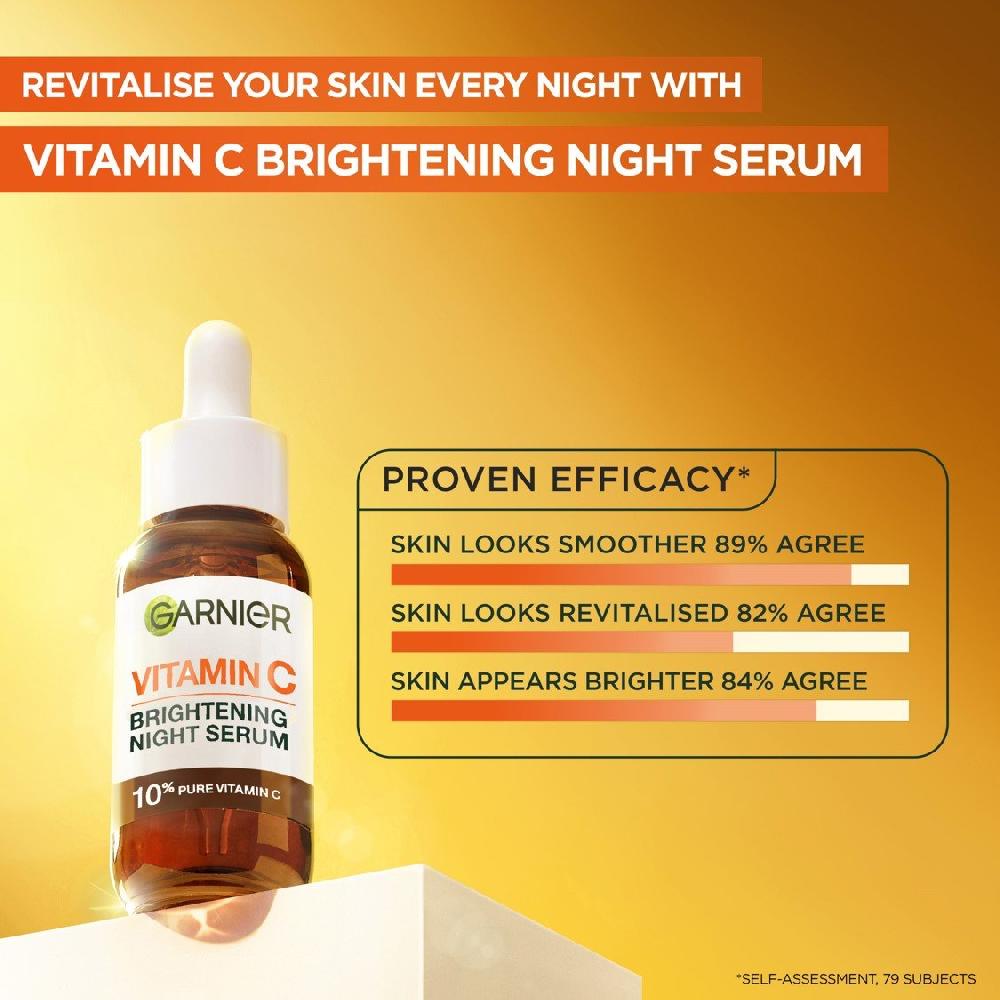 Garnier SkinActive Vitamin C Brightening Night Serum