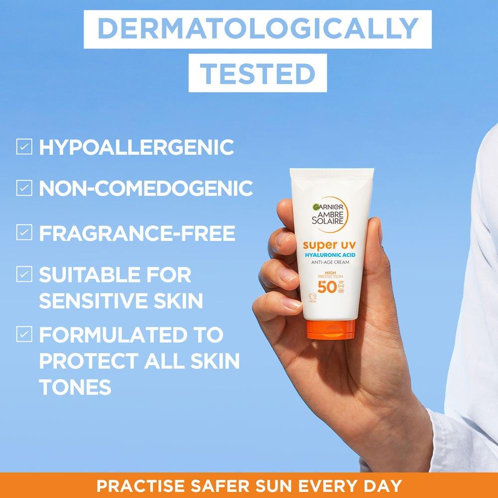 Garnier Super UV Anti-age Hyaluronic Acid SPF50 Cream