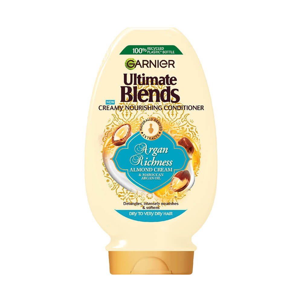 garnier Ultimate Blends Argan Oil And Almond Cream For Dry Hair Argan Oil and Almond Cream Conditioner