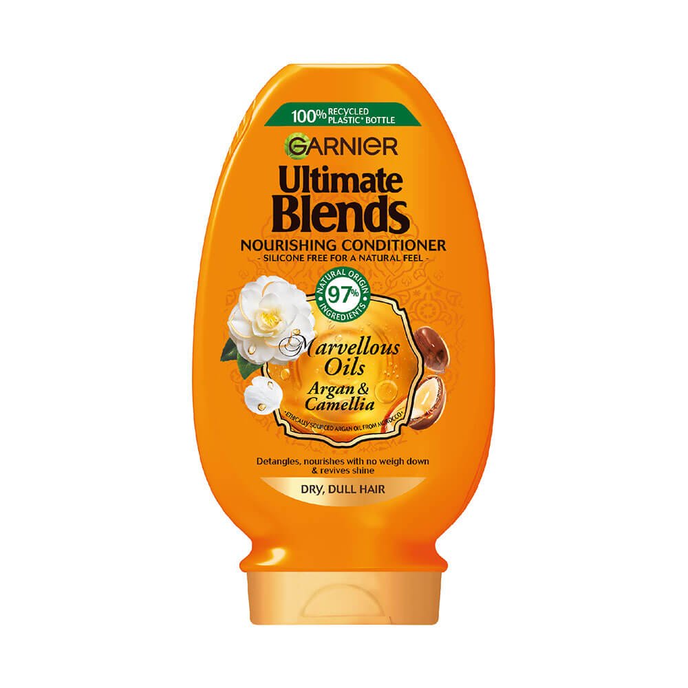 garnier Ultimate Blends Argan Oil For Dry Dull Hair Argan Oil And Camellia Oil Conditioner For Dry Hair