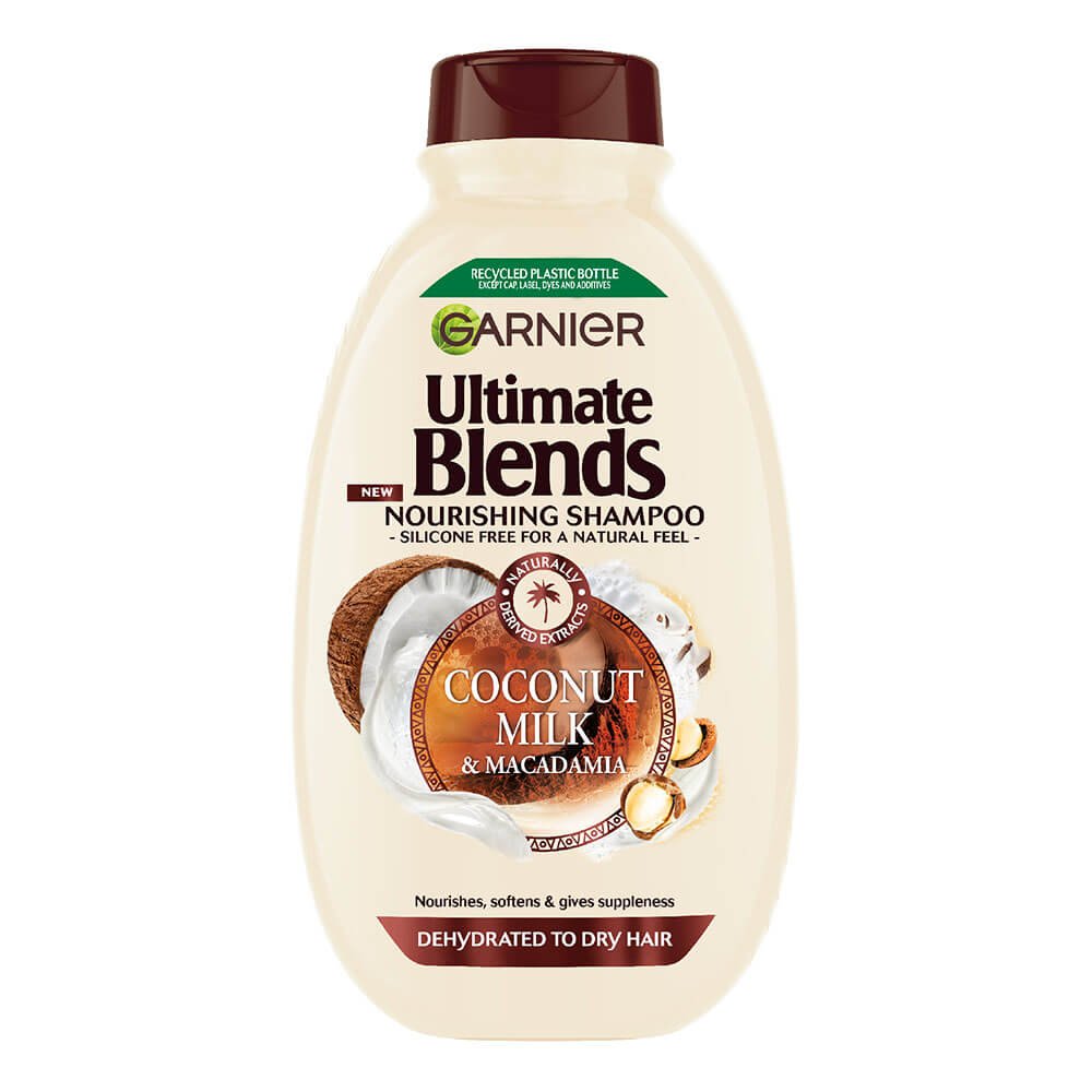 Garnier Ultimate Blends Coconut Milk Shampoo For Dry Hair
