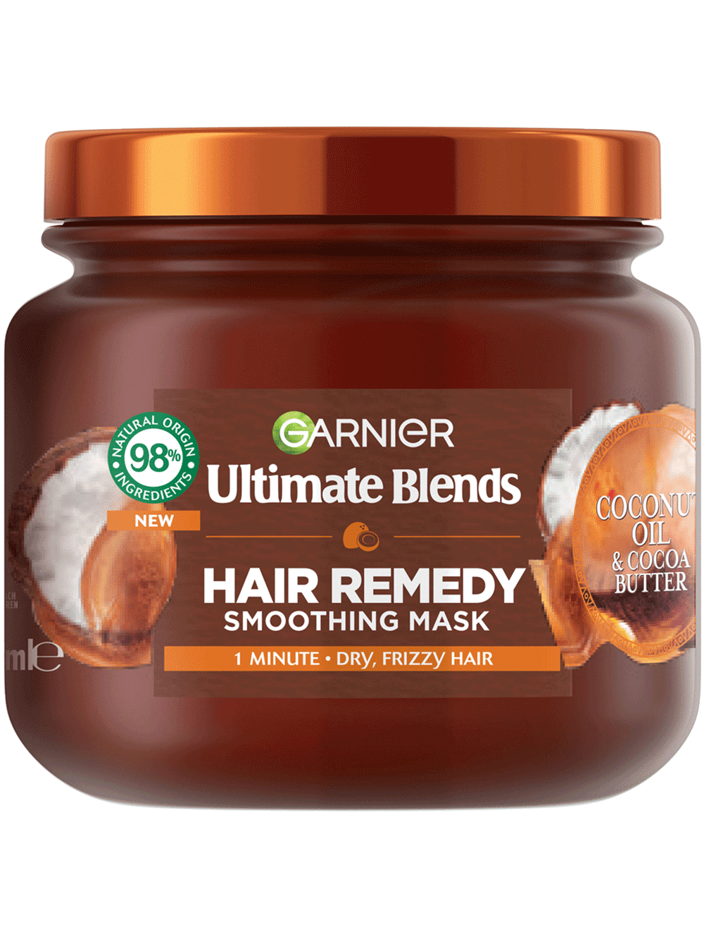 garnier Ultimate Blends Coconut Oil & Cocoa Butter Smoothing Hair Remedy Mask