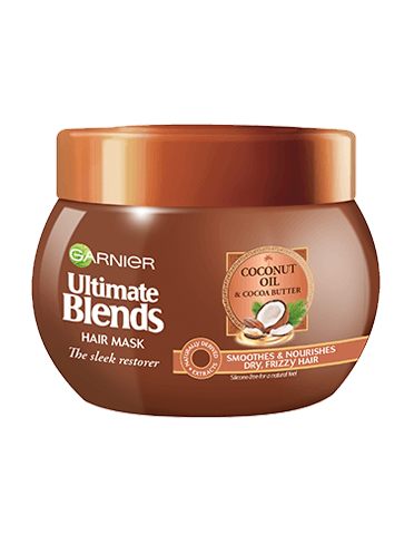 Garnier Ultimate Blends Coconut Oil For Frizzy Hair COCONUT OIL & COCOA BUTTER FOR HAIR