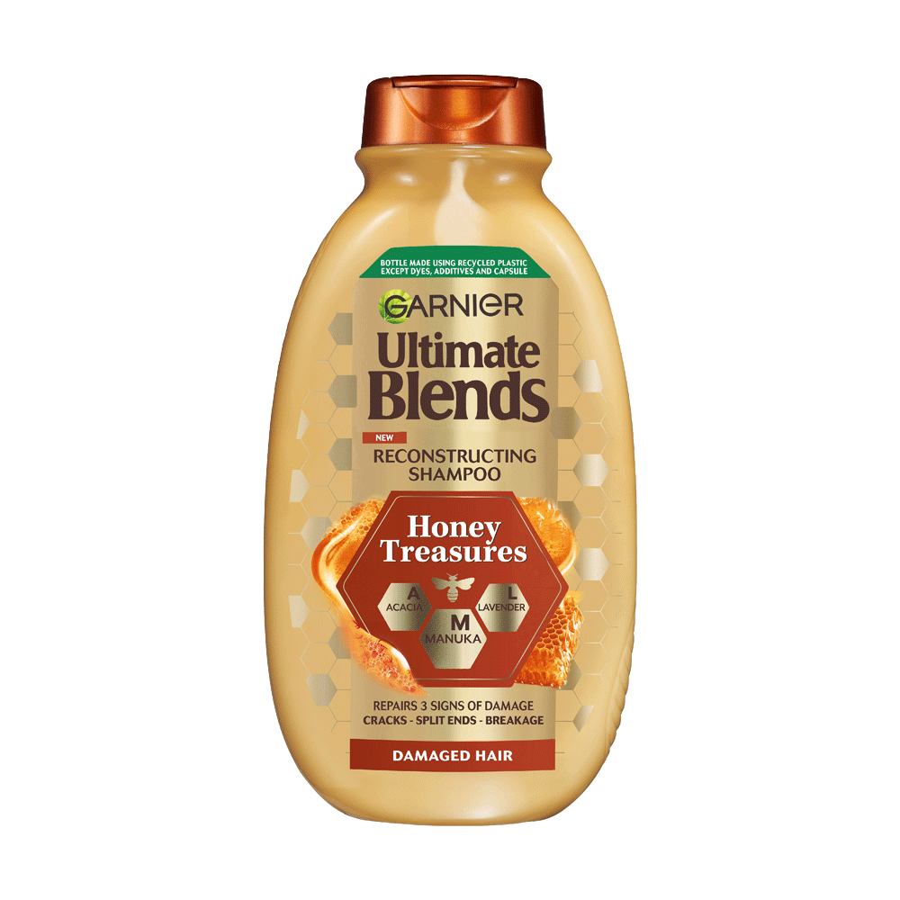 Garnier Ultimate Blends Honey Treasures For Fragile Hair Honey Strengthening Shampoo