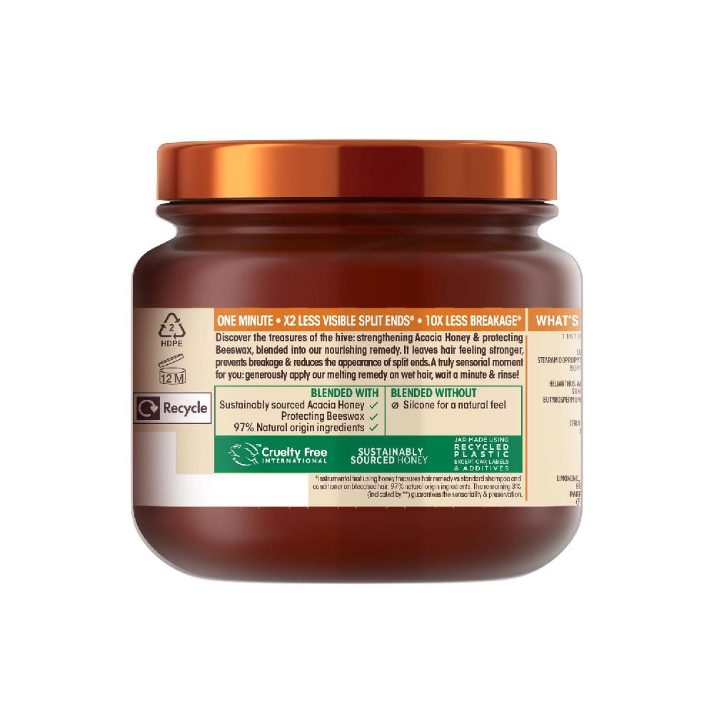 Garnier Ultimate Blends Honey Treasures Reconstructing Hair Remedy Mask For Fragile Breaking Hair