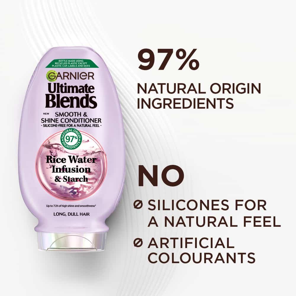 Garnier Ultimate Blends Smooth & Shine Rice Water Conditioner