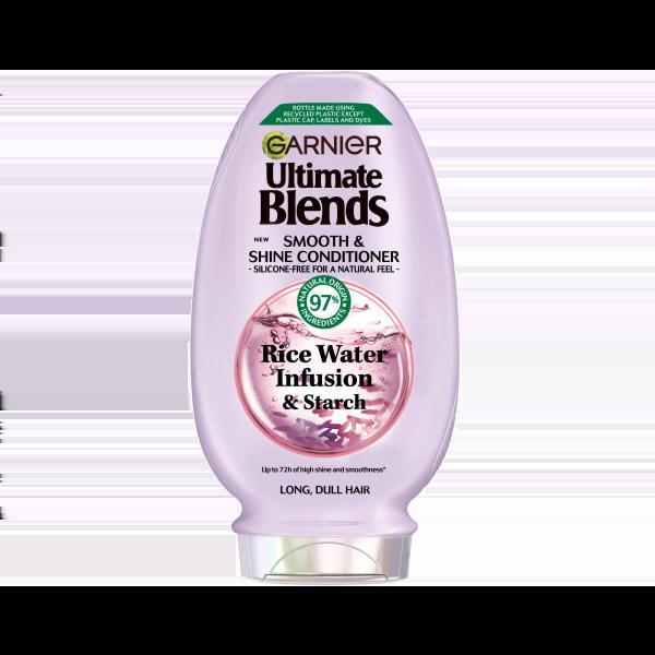 garnier Ultimate Blends Smooth & Shine Rice Water Conditioner garnier Ultimate Blends Smooth & Shine Rice Water Conditioner