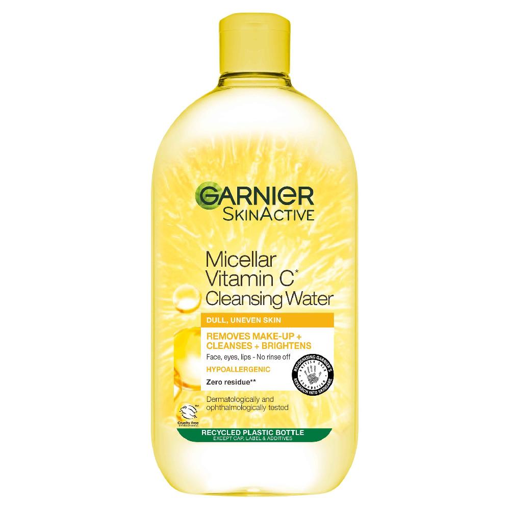 garnier VITAMIN C Garnier Vitamin C Micellar Water For Dull Skin Garnier Vitamin C Micellar Water For Dull Skin