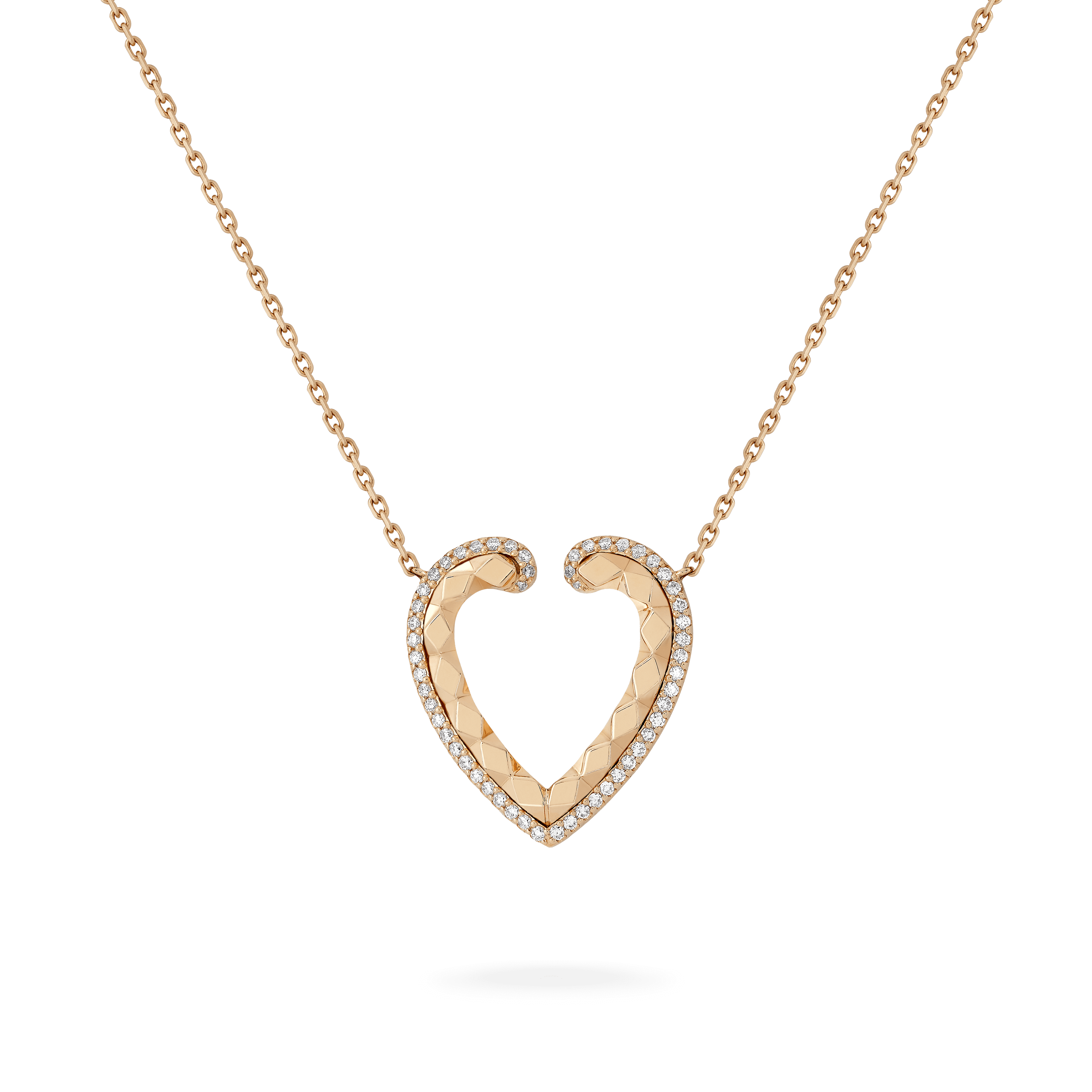 garrard Aloria Pendant In 18ct Yellow Gold with Diamonds