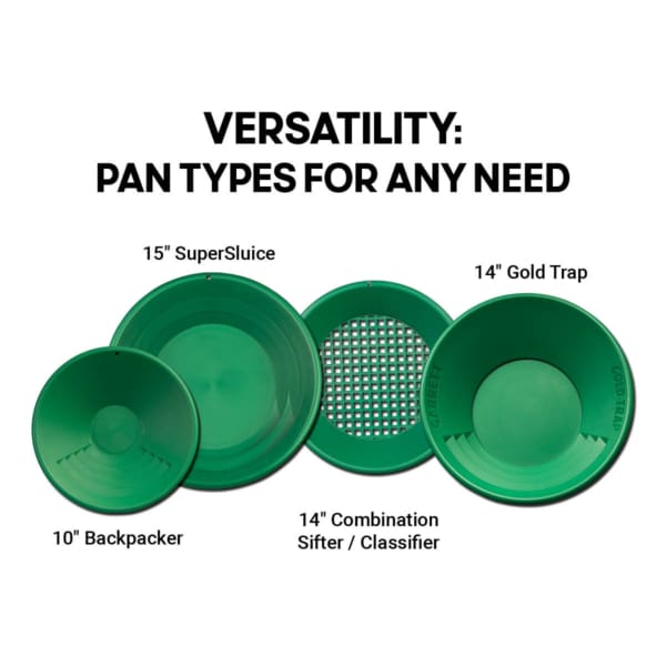 Garrett Garrett Deluxe Gold Pan Kit