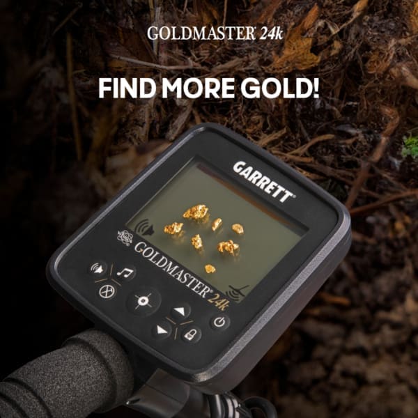 Garrett Garrett Goldmaster 24k W/ Clearsound Easy Stow Headphones