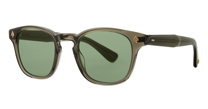 Garrett Leight ACE SUN Black Glass/Semi-Flat Pure G15